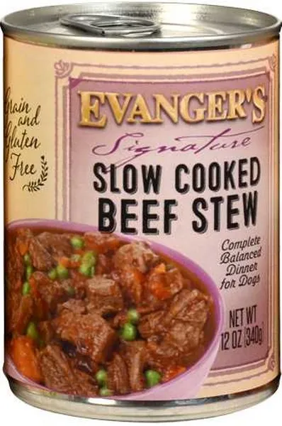 12/12 oz. Evanger's Signature Series Slow Cooked Beef Stew For Dogs - Treat
